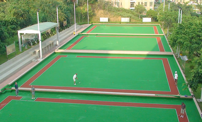 門球場人造草坪現場基礎驗收施工方案