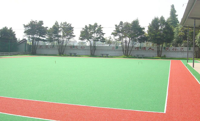 門球場人造草坪施工階段方案