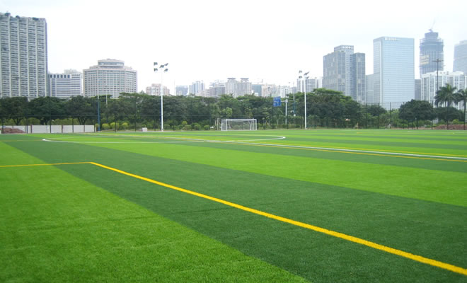 揚(yáng)州天一中學(xué)運(yùn)動場人造草坪價(jià)格效果圖