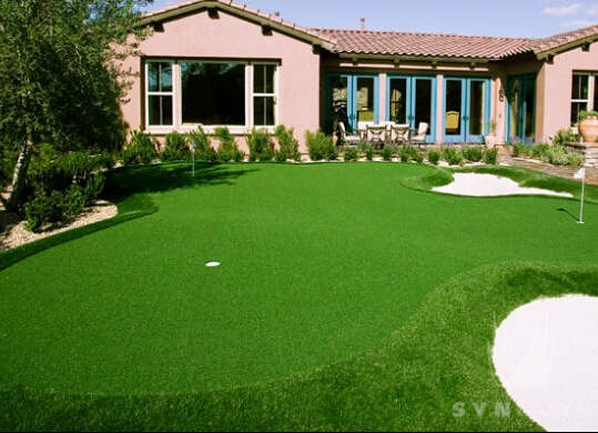 高爾夫球場人造草坪別墅人造草坪價格圖