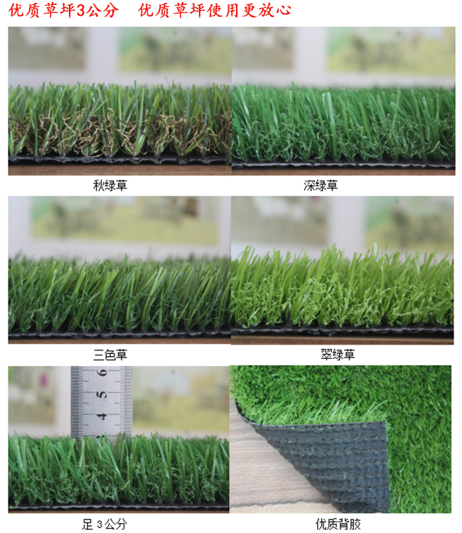 優質3公分高無土草坪多少錢一平方？