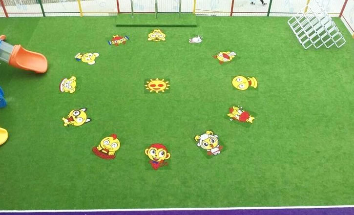 幼兒園人造塑料草坪價格多少錢一平？