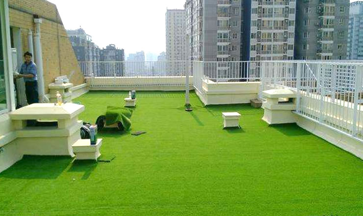 屋頂防曬假人造草坪